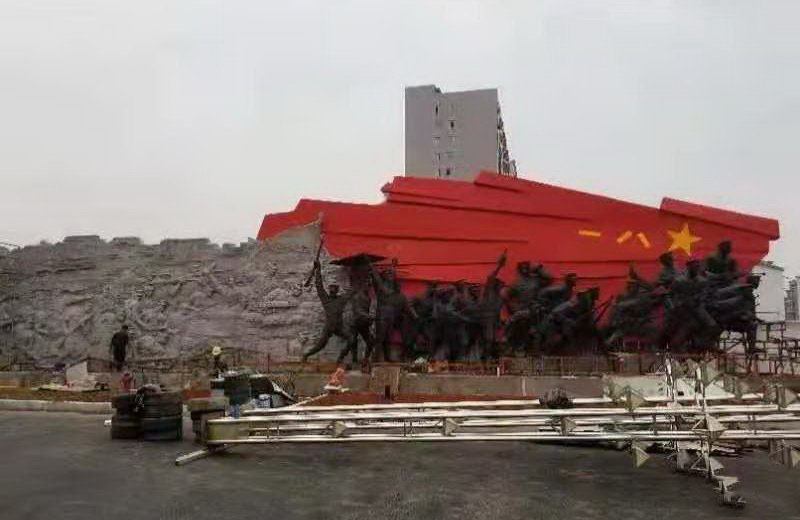 南昌八一消防總隊(duì)雕塑
